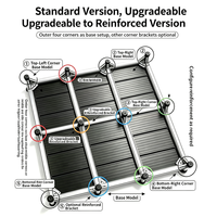 Revêtement de terrasse composite antidérapant en WPC, surstock, pour extérieur, à poser soi-même