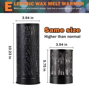 Chauffe-cire électrique 2 en 1, pour la maison, brûleur électrique, petite bougie en céramique - Product Image 2