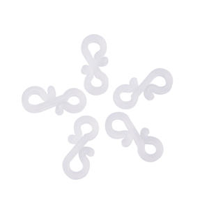 Ganchos de plástico en forma de S para árbol de Navidad, decoración colgante para exteriores, blanco 01, negro 01, blanco 02, blanco 03, blanco 04 - Product Image 3