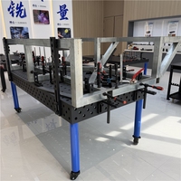 Table de soudage 3D haute précision Minerva, plateforme de soudage modulaire reconfigurable pour la production de petites séries multi-produits