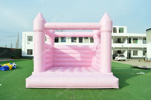 Vente en gros de château sautant gonflable rose blanc <span class=keywords><strong>Maison</strong></span> de rebond <span class=keywords><strong>Location</strong></span> de fête d'<span class=keywords><strong>anniversaire</strong></span> et d'événement de mariage <span class=keywords><strong>pour</strong></span> enfants - Product Image 2