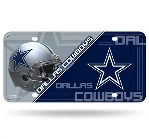 Großhandel Custom New Style Dallas Cowboys Fußball Nummern schild für die automatische Dekoration