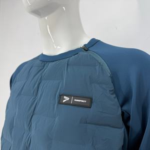 Veste en duvet ultra-légère et chaude, technologie de couture ultrasonique sans coutures, manches en tissu élastique pour une flexibilité maximale pour les activités hivernales - Product Image 2