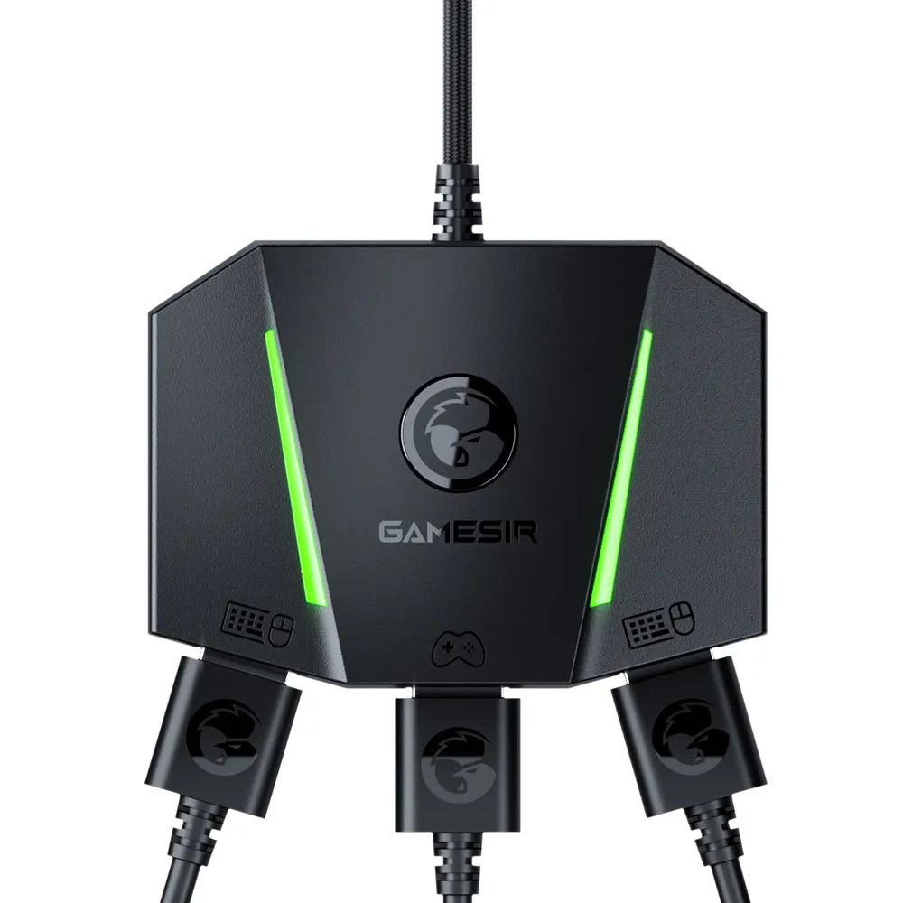 GameSir VX AimBox מתאם מקלדת עכבר בקר קונסולת ממיר עבור Xbox סדרת X/S Xbox אחד/PS5/ PS4/ Nintendo מתג