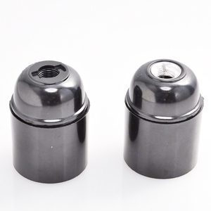 Retro cổ điển <span class=keywords><strong>Bakelite</strong></span> chủ sở hữu đèn E27/<span class=keywords><strong>E26</strong></span>/E14 treo đèn ổ cắm <span class=keywords><strong>Bakelite</strong></span> lampholders với phong cách Thiết kế Retro - Product Image 1