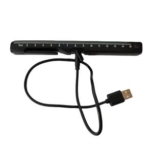 Lampe mécanique à <span class=keywords><strong>LED</strong></span> magnétique multifonctionnelle avec règle pour atelier de réparation automobile Lampe de travail rechargeable USB pliable - Product Image 3