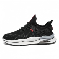 Nouvelles chaussures de sport respirantes pour hommes, chaussures décontractées de style coréen, chaussures de course, chaussures décontractées pour hommes à la mode à bout bas