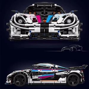 13120S 3063PCS Série de voitures Modèle de blocs de construction statiques Supercar Koenig Jouet éducatif technique Cadeau de festival - Product Image 3