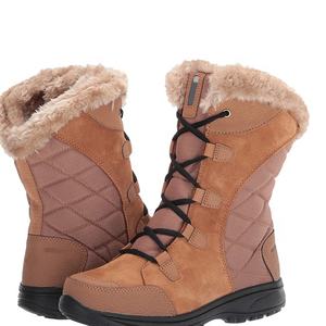 Zapatos de Cuero de Precio Económico en Oferta 2026, Zapatos de Nieve Cálidos para <span class=keywords><strong>Mujer</strong></span> Hechos en China - Product Image 6