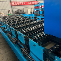 Machine de formage de tuiles de toit en acier de qualité supérieure, à faible bruit et haute durabilité, commande PLC, 380V 3 phases, CE/ISO9001