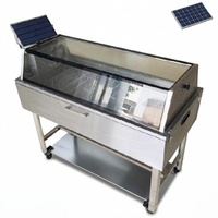 Séchoir tunnel solaire industriel pour viande, riz, fèves de cacao, fruits, légumes, poissons et céréales – Déshydrateur alimentaire