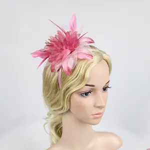 High Quality Wholesale Handmade Fascinator Hairnet Hair Hoops Gift Comb for Women Girls