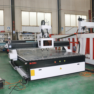 Meilleur choix 1325 1530 2030 routeur CNC ATC multi-broches avec <span class=keywords><strong>2</strong></span> têtes pour le traitement des mains courantes d'escalier - Product Image 3