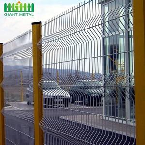 Moderno PVC rivestito in metallo saldato in ferro 3D curvato rete metallica fattoria recinzione pannelli eco-friendly Anti-salita a prova di roditori 50x100 - Product Image 2