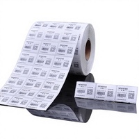 Autocollants de sécurité holographiques UV anti-contrefaçon en PVC découpés sur mesure, imperméables, avec motif d'aigle, fournis directement par l'usine