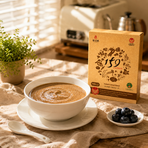 Mélange de poudre de céréales instantanées, porridge multigrains, poudre de remplacement de repas végétalienne, aliment nutritif et sain, céréales pour le petit-déjeuner - Product Image 3