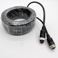 GX12 2PIN IP68 Câble d'extension de moteur de moyeu arrière de bicyclette étanche Connecteur femelle mâle Boîtier Câble Buzz en cuivre pour automobiles