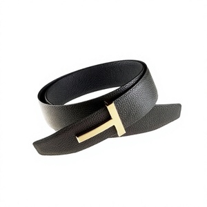 Cinturón Casual de Cuero Vacuno para Hombre, Estilo Vintage, Cuadrado, con Estampado Floral por Transferencia Térmica, Hebilla de Acero con Anillo en D, Impermeable, 3.8CM 140CM BS - Product Image 5