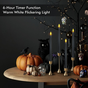 Velas flotantes con varita Decoraciones navideñas Velas colgantes mágicas <span class=keywords><strong>LED</strong></span> sin llama con varita Regalo de Navidad remoto velas de Halloween - Product Image 5