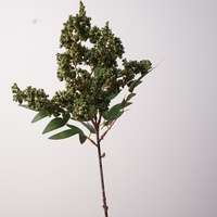Kunstmatige Nandina-bes bloemstelen, herfstfruit Nandina schuimbes takken, groen decoratie te koop