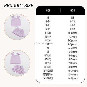 Conjunto Casual de 2 Piezas <span class=keywords><strong>para</strong></span> Niños, Camiseta sin Mangas de Poliéster, Pantalones Cortos con Volantes, Tirantes Ajustables, Transpirable, Cálido, Servicio OEM - Product Image 4