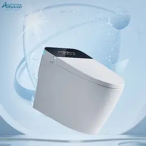 Fábrica vendas diretas uma peça preço barato cerâmica sanitários inteligente inteligente vaso sanitário para banheiro