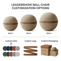 Chaise à billes haute performance pour l'entraînement du tronc, la posture active et le bureau, avec logo personnalisé