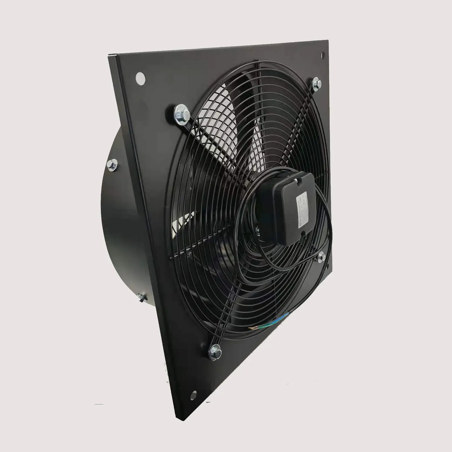 400mm 220v Carré-Fabricant de plaque chaude ventilateur industriel ventilateur d'extraction de cuisine ventilateur haute température