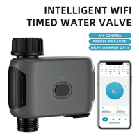 Minuterie d'arrosage intelligente avec Wifi Télécommande d'arrosage automatique de pelouse Support d'irrigation de jardin Télécommande via la voix