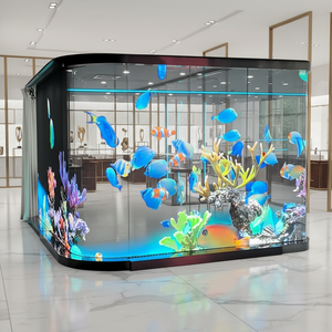 Прозрачный светодиодный экран для видеостен, гибкий рекламный LED-дисплей, презентационный LED-экран - Product Image 2