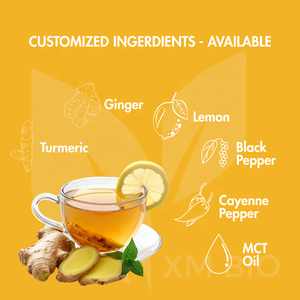 カスタマイズハーブ免疫サポートドリンクインスタントウコンレモンジューシージンジャージューシーショットティーパウダー - Product Image 4
