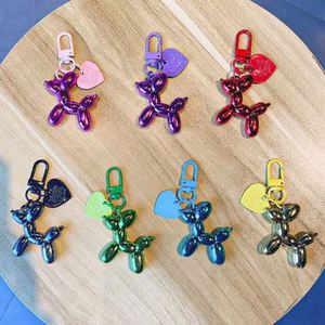 พวงกุญแจรูปสุนัขบอลลูนหลากสี จี้อะคริลิก สร้อยคอ พวงกุญแจ ตกแต่งกระเป๋า สร้อยข้อมือ เครื่องประดับ - Product Image 4