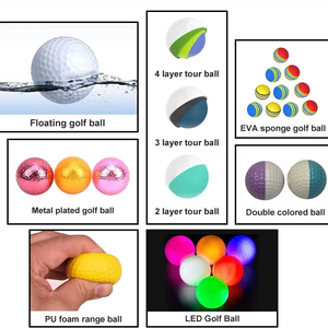ลูกกอล์ฟแบบมีไฟ LED คุณภาพสูง ทนทาน สีสันสดใส เรืองแสงได้ - Product Image 2