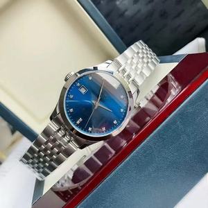 Montre mécanique automatique de luxe pour hommes, boîtier en acier inoxydable, cadran en cristal saphir, bracelet en cuir de vache, résistant à l'eau jusqu'à 20m - Product Image 4