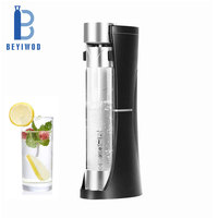 Machine à soda et eau pétillante automatique portable pour la maison, 0,6 L, 420 g/425 g de CO2, avec cylindre en aluminium de 425 g de CO2