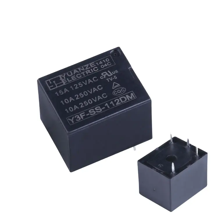 JQC-3F Relay Sugar cube rele SRD 7a 10a 15a miniature relay DC5v 12v 24v 1a 1c HF3FF mini relay