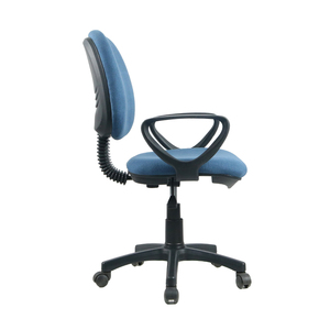 In part Low back modern and comfortable fabric swivel conference chair Bureau for Bureau with computer - Product Image 4