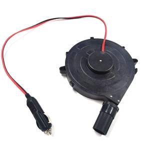 2x26AWG Mini encendedor de cigarrillos de coche Cable retráctil Extensión de carrete Cable de alimentación - Product Image 1