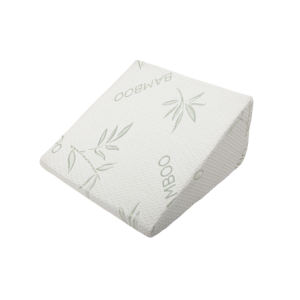 Coussin d'<span class=keywords><strong>oreiller</strong></span> triangulaire en mousse à mémoire de forme haute densité sac de combinaison de coupe d'éponge de lit à angle moderne emballé pour l'exportation <span class=keywords><strong>Amazon</strong></span> - Product Image 1