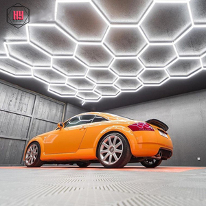 Lumières de <span class=keywords><strong>Garage</strong></span> <span class=keywords><strong>Led</strong></span> déformables Lumière de Travail Hexagone Suspendu Détaillant <span class=keywords><strong>Led</strong></span> Maison Hexagone Plafond <span class=keywords><strong>Garage</strong></span> Lumière - Product Image 1
