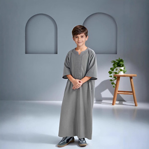 midi jurk, ronde hals, 3/4-klokmouwen | Maxi-jurken | Jurken