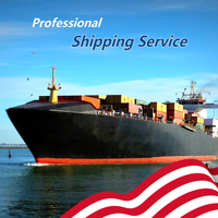 Service d'expédition rapide porte-à-porte FBA de Chine vers les États-Unis, le Canada, l'Europe, transitaire maritime pour les envois LCL + transport routier