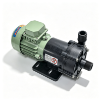 Pompe à eau industrielle triphasée K AM-50URV-B PP+GF 50 Hz 250W, pompe magnétique résistante aux produits chimiques, processus pharmaceutique, 0,5 CV 100%