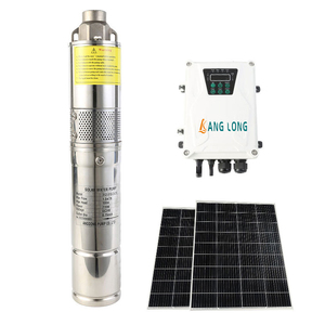 Conjunto completo de bomba de agua sumergible sin escobillas, alimentada por energía solar, para riego agrícola 3YYS1.8/120-D48/500/C Bomba de agua solar - Product Image 4