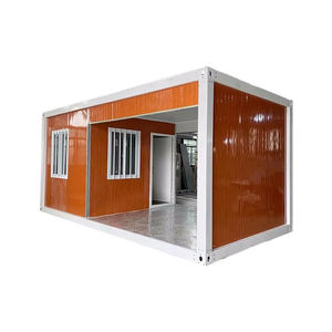 RTS Maison préfabriquée extensible de 20 pieds 40 pieds avec panneau sandwich pour l'extérieur Petite maison moderne pour hôtels - Product Image 1