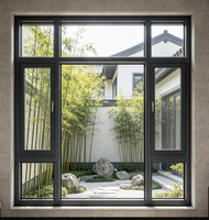 Ventanas Corredizas Personalizadas para Balcón, con Rotura de Puente Térmico, de Aluminio y Vidrio Templado, Horizontales, Resistentes a Huracanes