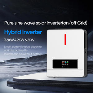 1 кВт, 2 кВт, 3 кВт, 4 кВт, 6 кВт, 8 кВт, 10 кВт, гибридный солнечный инвертор, цена, физический запас, 48 В, 24 В, 12 В, MPPT, двойной инвертор синусоидальной волны переменного тока - Product Image 4