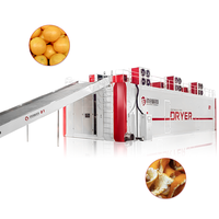Warmtepomp droogoven voor fruit, zoals kumquat, sinaasappel, bittere sinaasappel, pomelo en citroen.