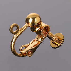 Adaptateur de boucles d'oreilles à clipser, vis à bille en cuivre pur, rotatif, sans perçage, indolore, antidérapant, anti-chute, accessoire pour boucles d'oreilles pour enfants - Product Image 3