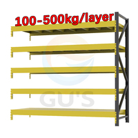 Étagères de Rangement Métalliques Légères à 4 Niveaux en Acier, Protection Anti-Corrosion, pour Usage Domestique, Garage et Entrepôt